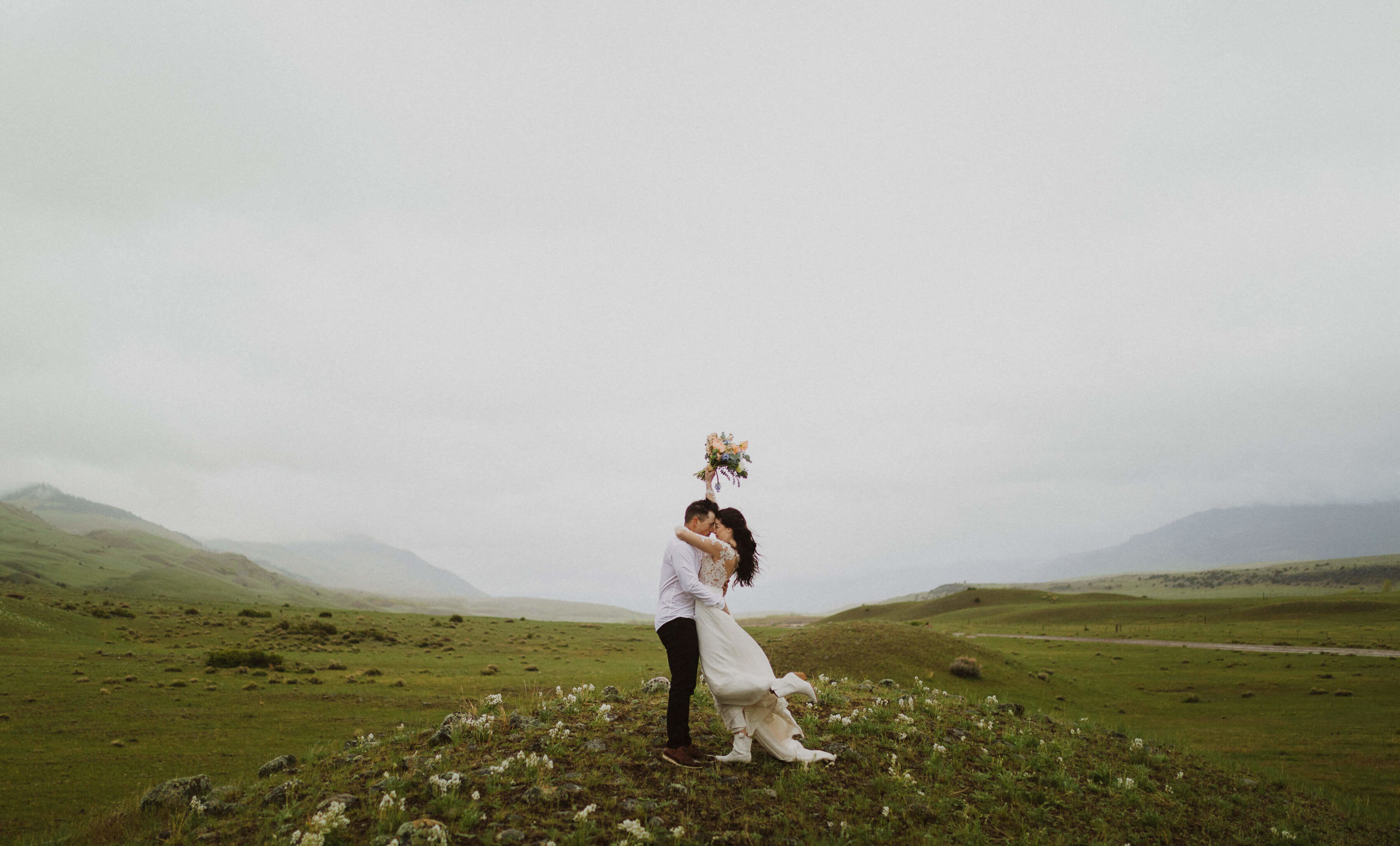 Ireland elopement couple by Among the Pines Photography
