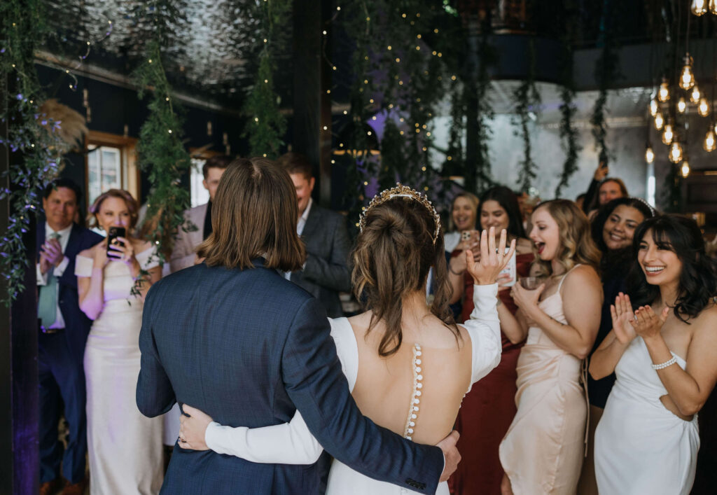 Wedding reception at The Breadery in Crested Butte